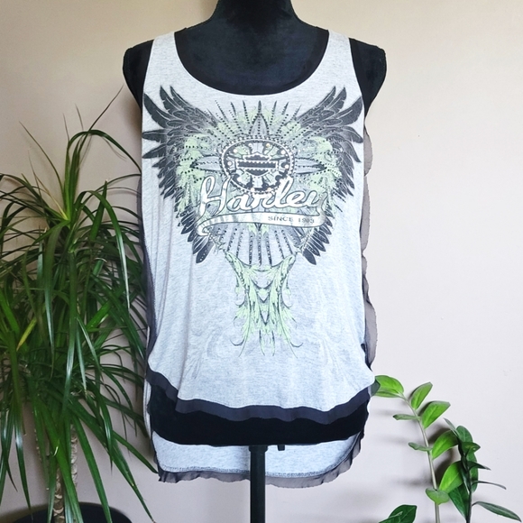 Harley Davidson tank top - Picture 2 of 10